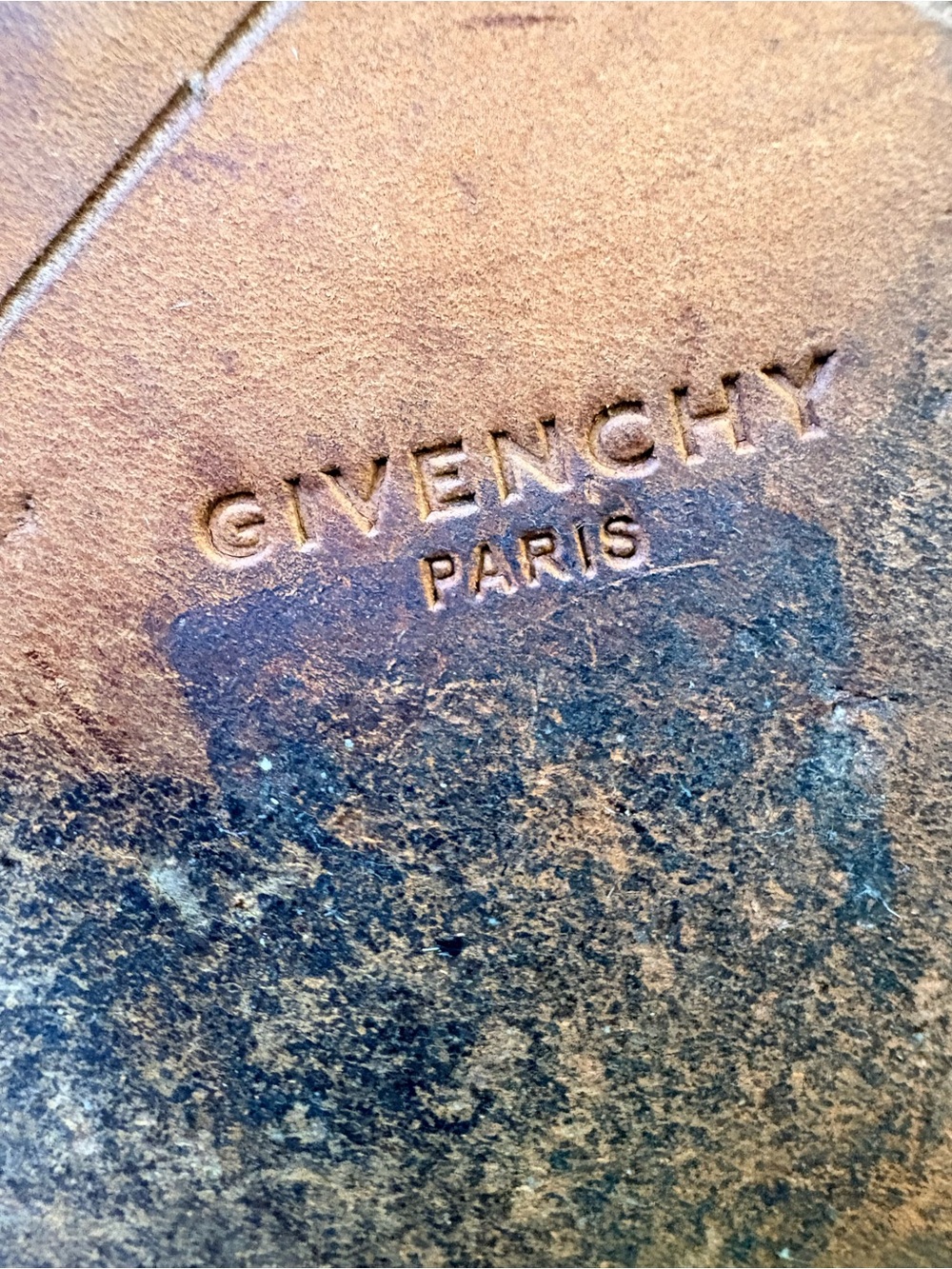 Givenchy Black Suede Wedge Ankle Boots Gold-Tone Shark Tooth Clasp • Size 40.5 - Picture 13 of 15
